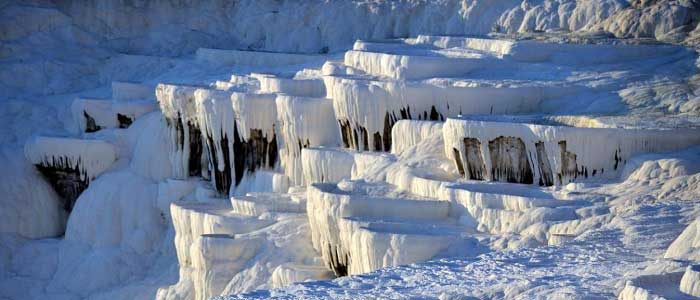 Pamukkale Travertenleri Nasıl Oluşmuştur?