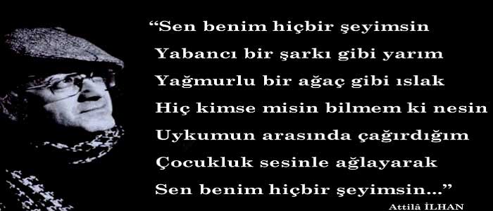 Attila İlhan’ın Eserleri