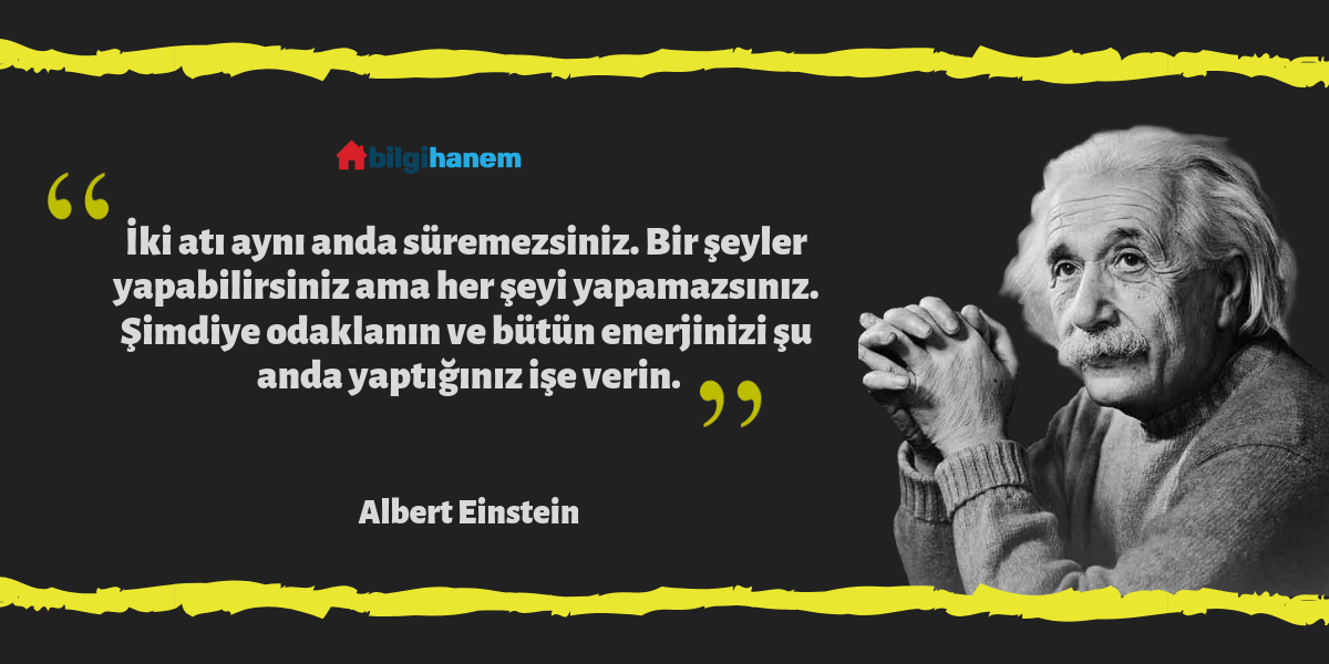 Albert Einstein’ın Sözleri