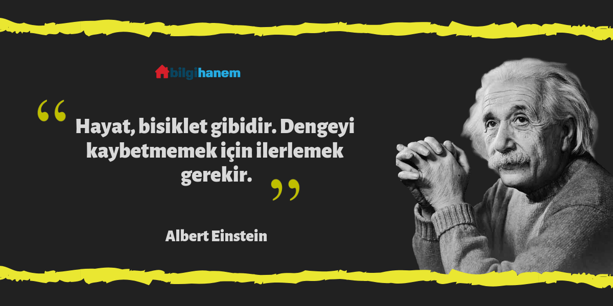 Albert Einstein’ın Sözleri